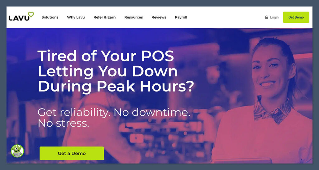 Lavu POS Homepage